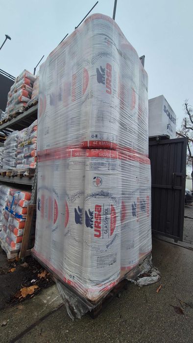 WEŁNA szklana minerlana URSA SILVER 0,039 5cm 17,5m2/rol