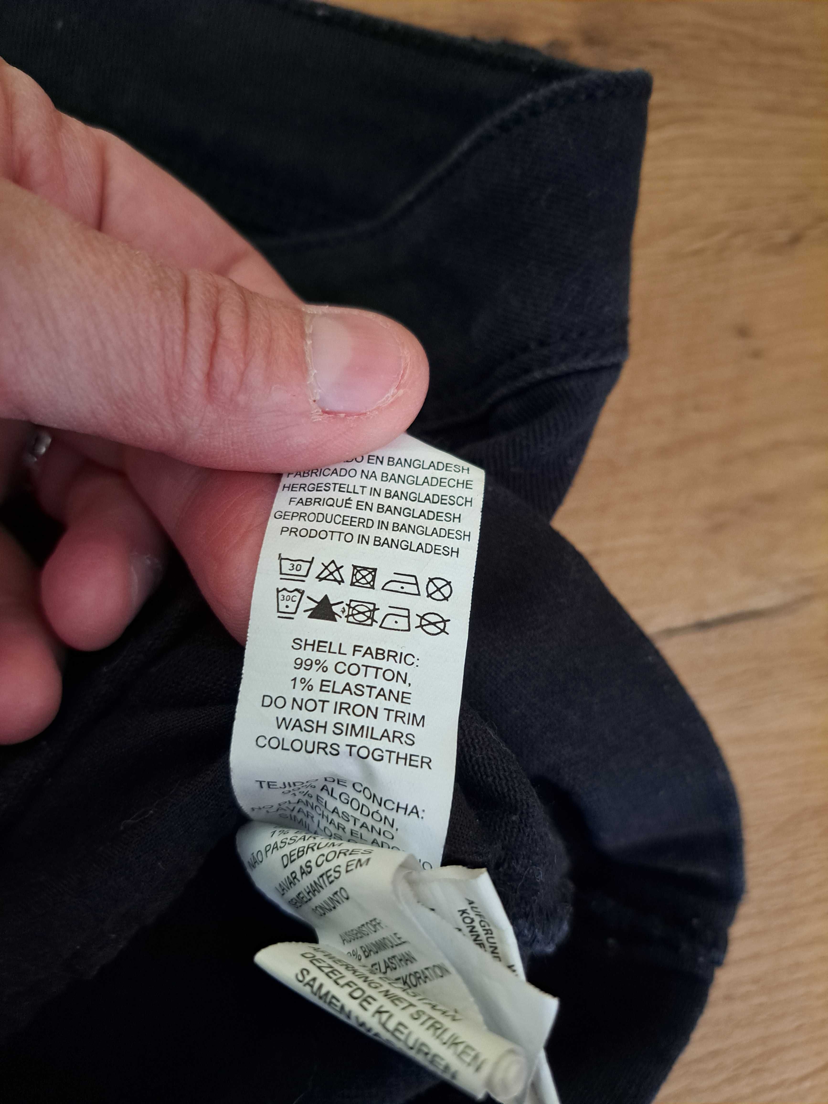 Świetne jeasnowe szorty, krótkie spodenki Denim Co rozmiar 46 bawełna