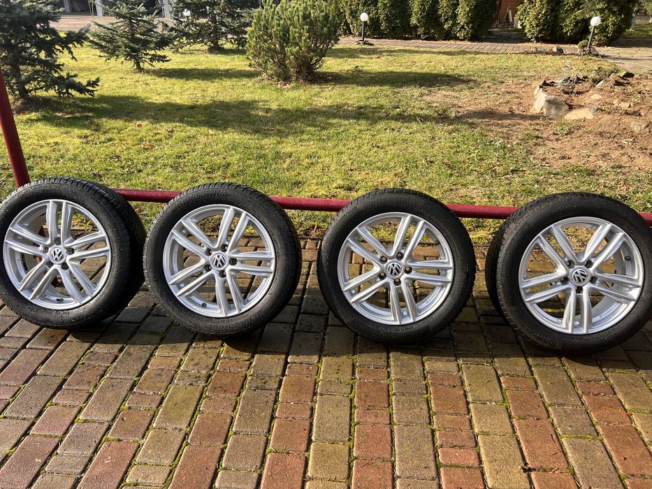 Литі диски з зимовою резиною 215/55/R17 розболтовка 5/112