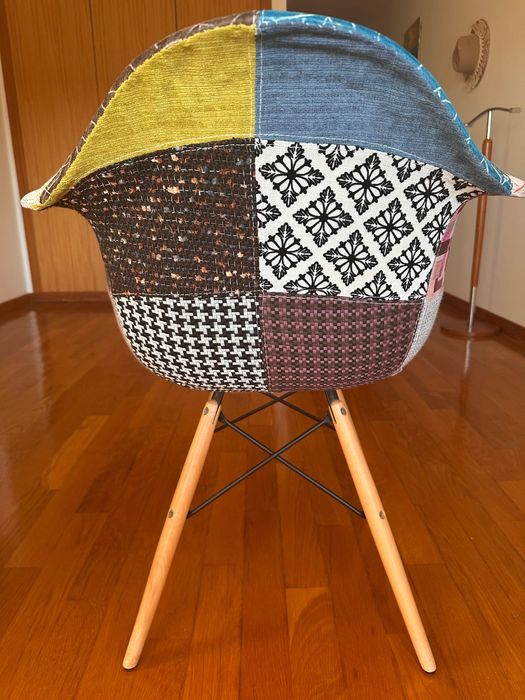 Cadeira com estampado