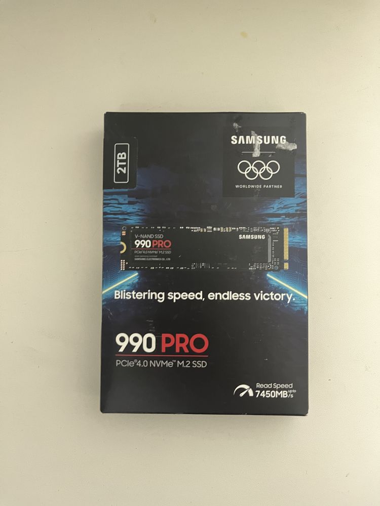 SSD-диск Samsung 990 PRO V-NAND 3-bit MLC 2TB M.2