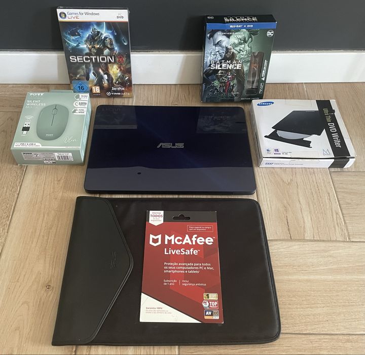 PC ASUS Ultra Slim + Subscrição Anti-Virus + Extras de Oferta