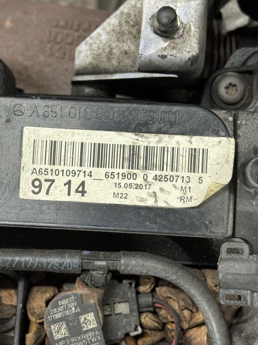Двигатель ом651 Mercedes Sprinter-Vito. Так же весь модельный ряд