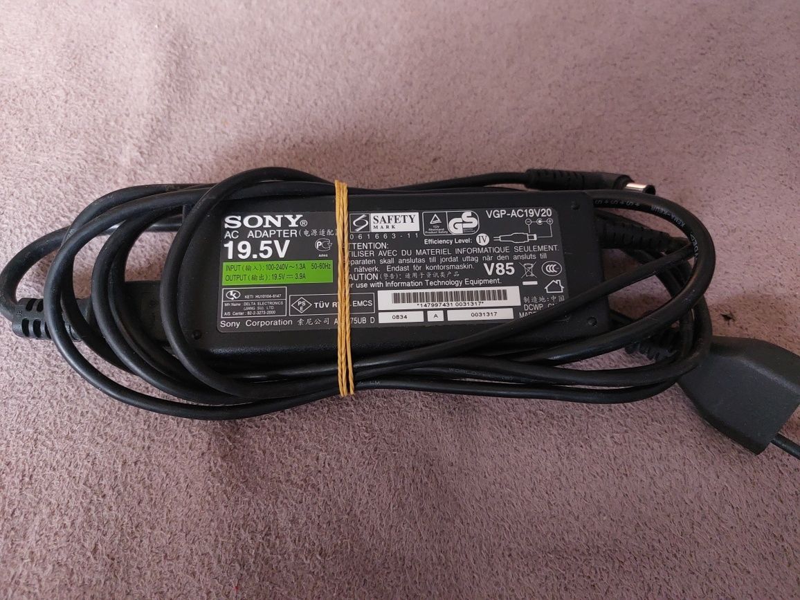 Zasilacz do Laptopa Sony 19.5 V