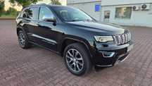 Jeep Grand Cherokee OVERLAND Czarne skóry, panorama, pneumatyka, 4x4, alu-20 cali.