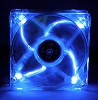 кулер Thermaltake 120mm Blue LED 2 шт вентилятор