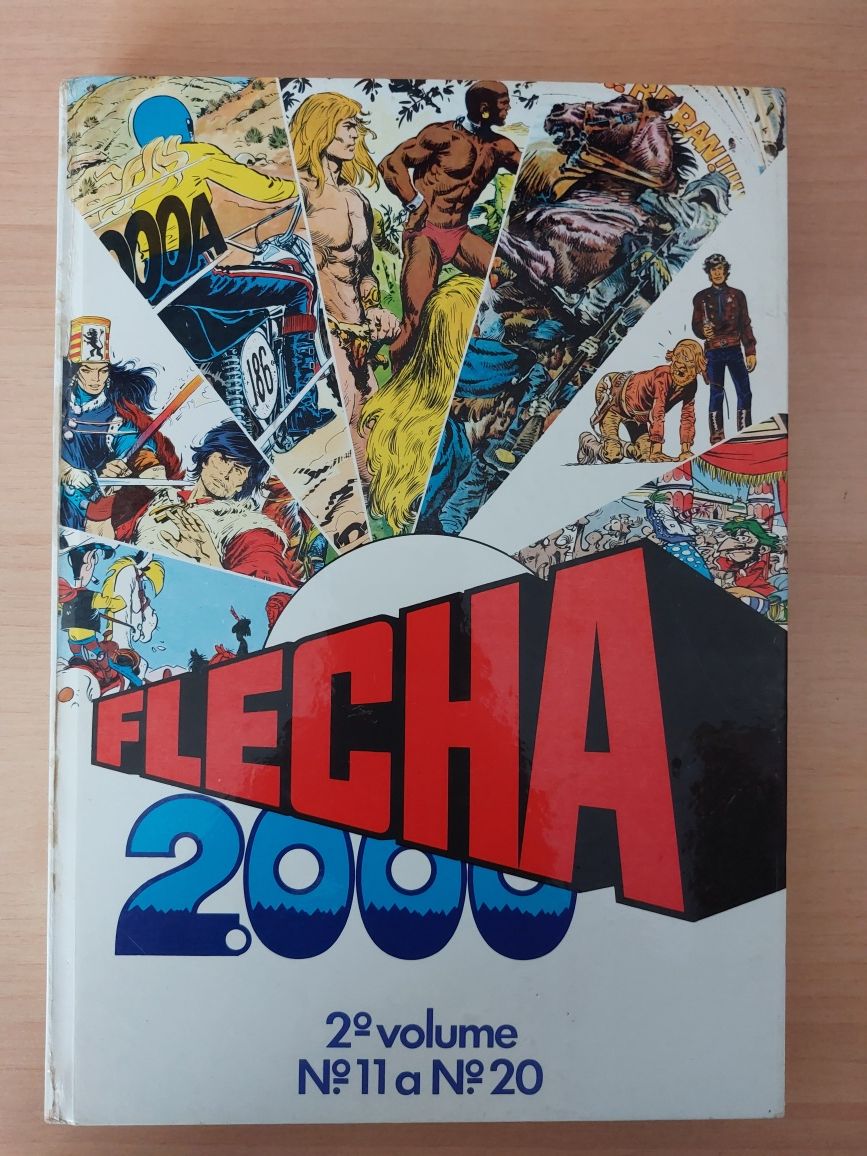 Coleção BD Meriberica - Flecha 2000 1ª Serie Completa 4 Volumes.