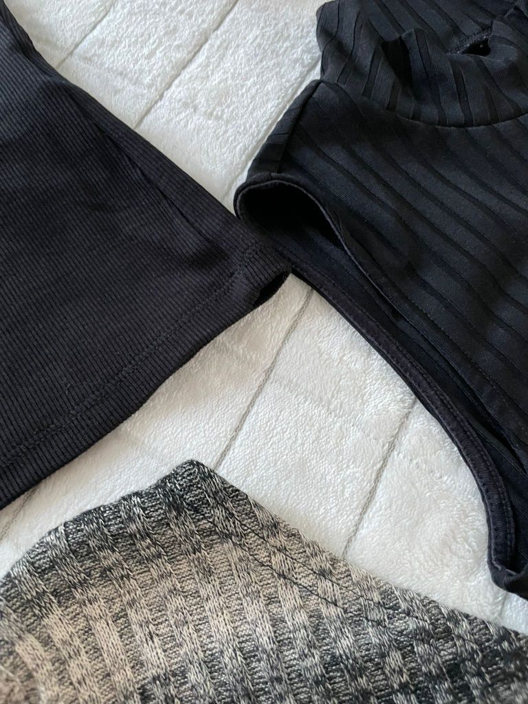Bluzka top zestaw 3 sztuki