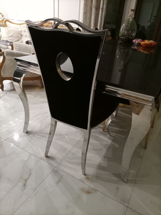 Stół i krzesła GLAMOUR   Bella Casa