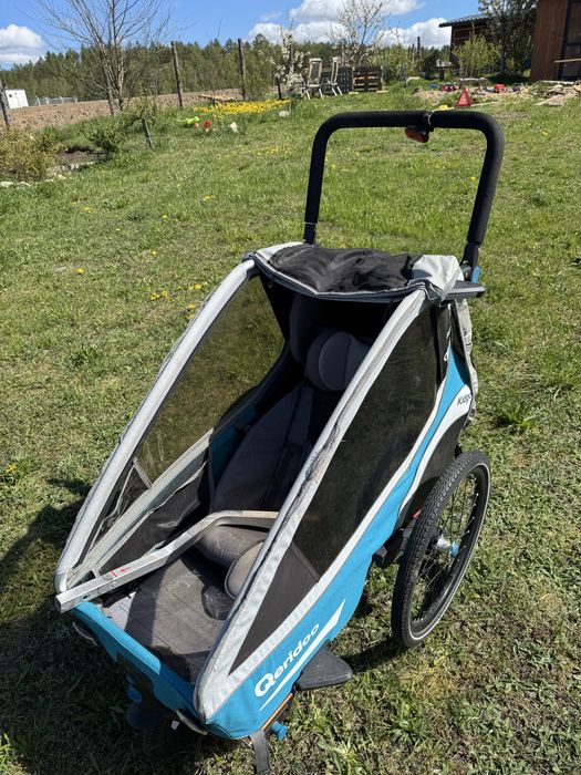 Przyczepka rowerowa Qeridoo kindgoo 1
