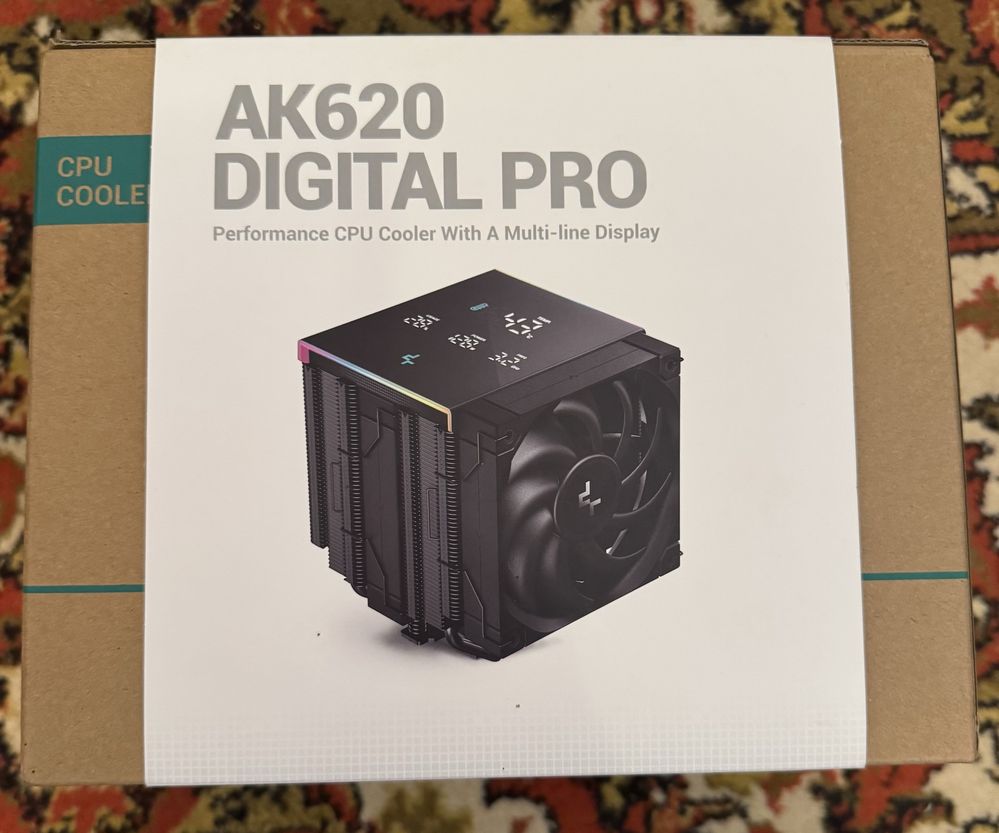 Кулер для процесора DeepCool AK620 DIGITAL PRO