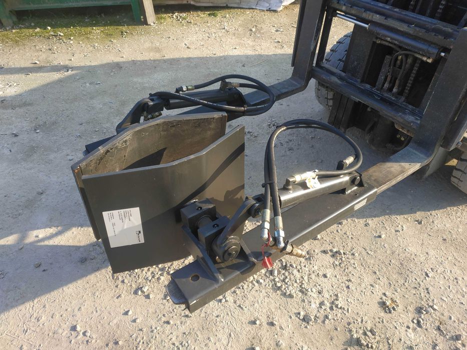 wywrotnica HYDRAULICZNA do beczek KAUP na widły wózek widłowy