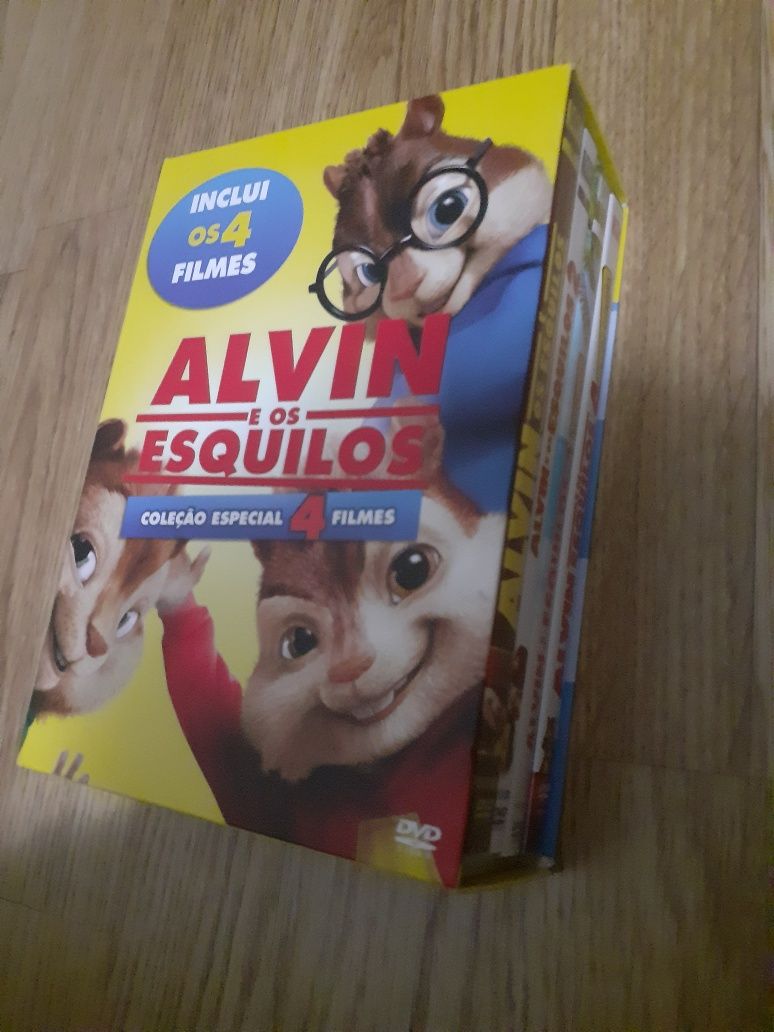 DVD: Coleção Alvin e os Esquilos