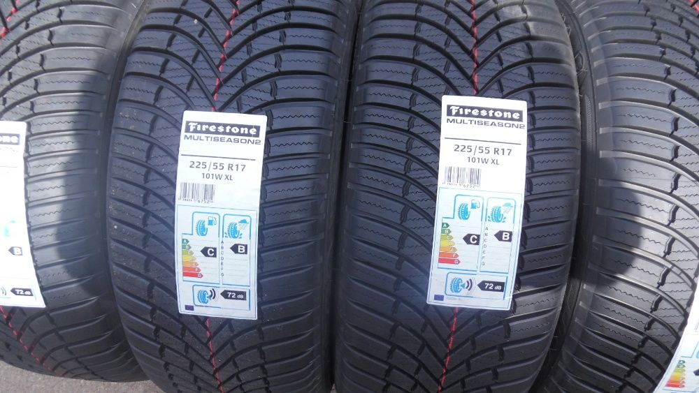 NOWE 225/55R17 FIRESTONE Multiseason 2 - Opony Całoroczne , ANDAR ZG