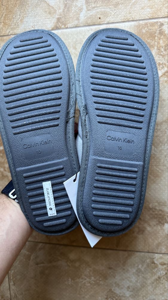 Тапочки нові хатні Calvin Klein шльопанці капці оригінал
