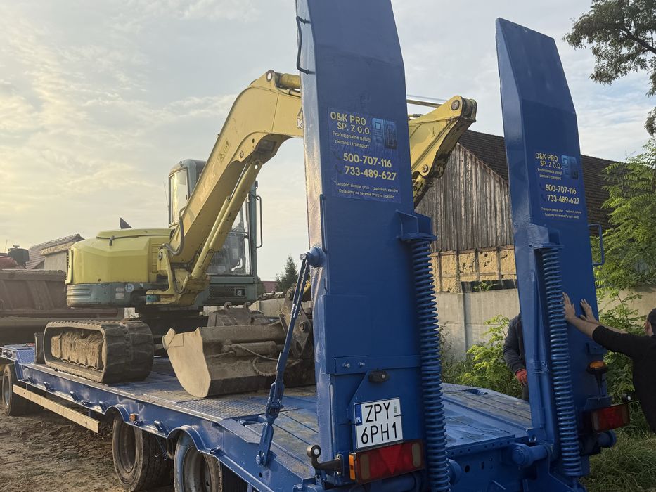 Transport niskopodwozie 24 ton