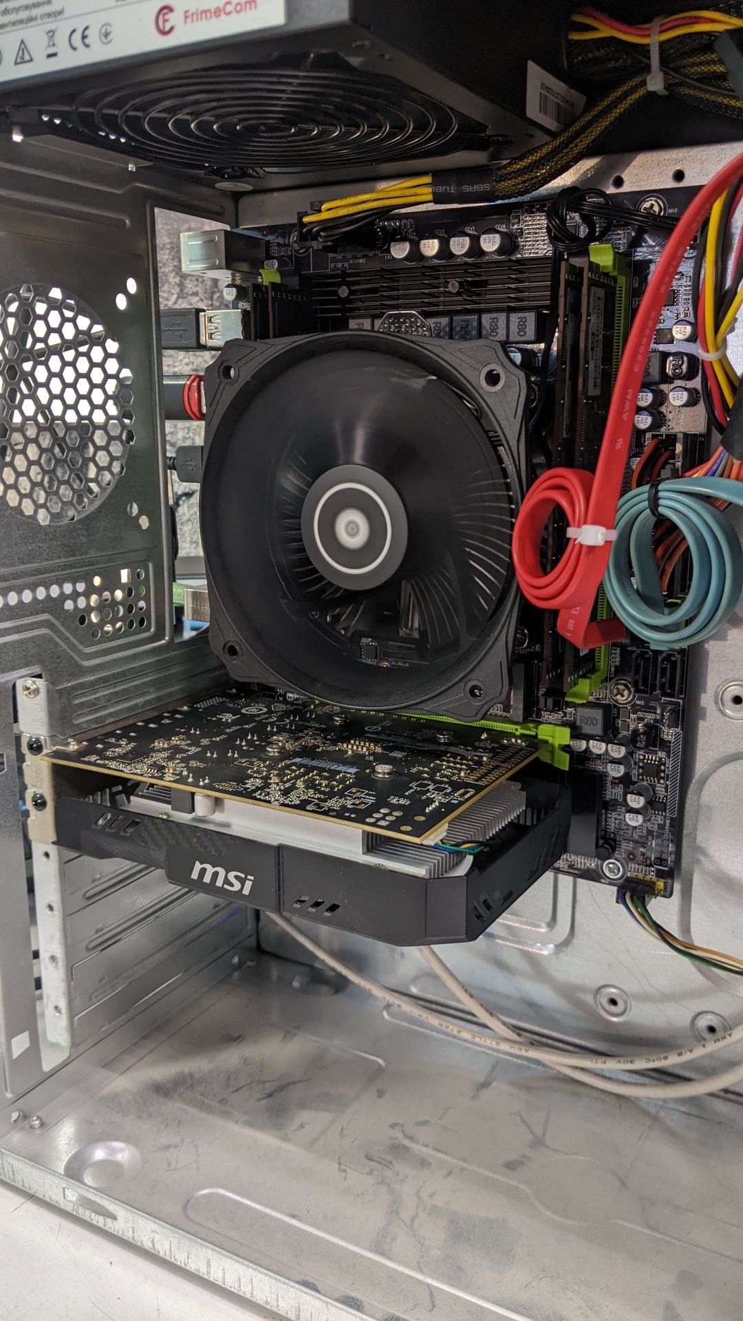 Игровой ПК 8 ядер/16Gb/120Gb SSD+500Gb HDD/MSI RX 560 4Gb