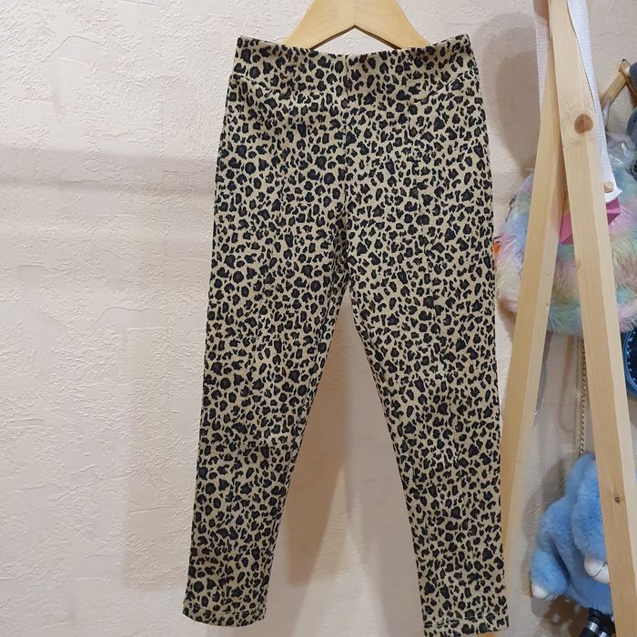 Леопардові брючки легінси на дівчинку 5 років
