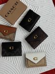 Кошелек женский Coach маленький Коуч конверт мини