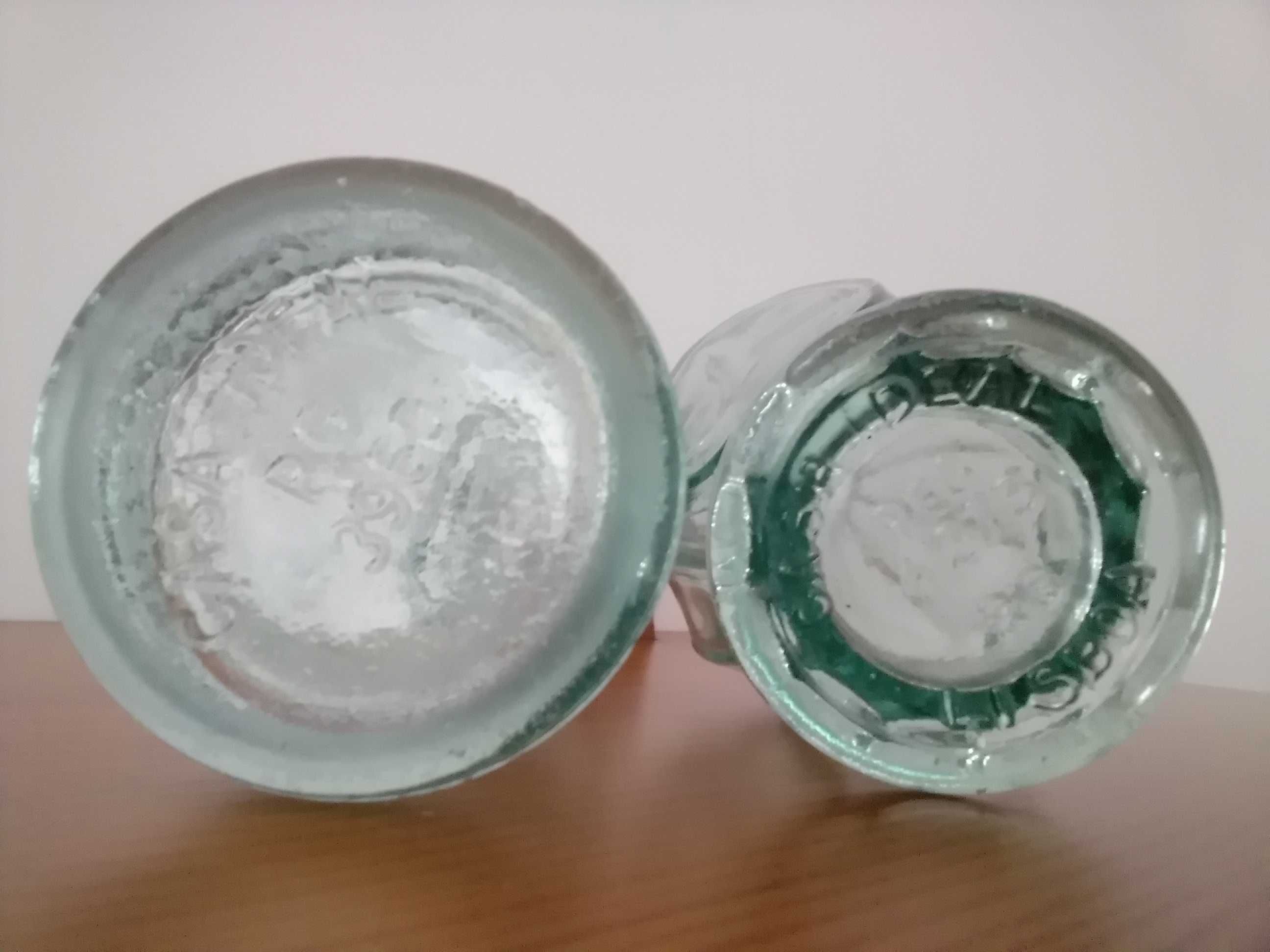 2 Garrafas Antigas Alto Relevo - Refrigerantes da Casa Ideal - Lisboa