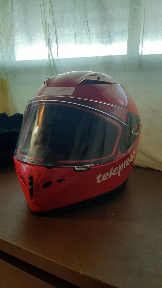 Capacete mota Telepizza