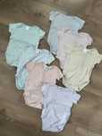 Duży zestaw body krótki rękaw 74/80 Zara 5.10.15