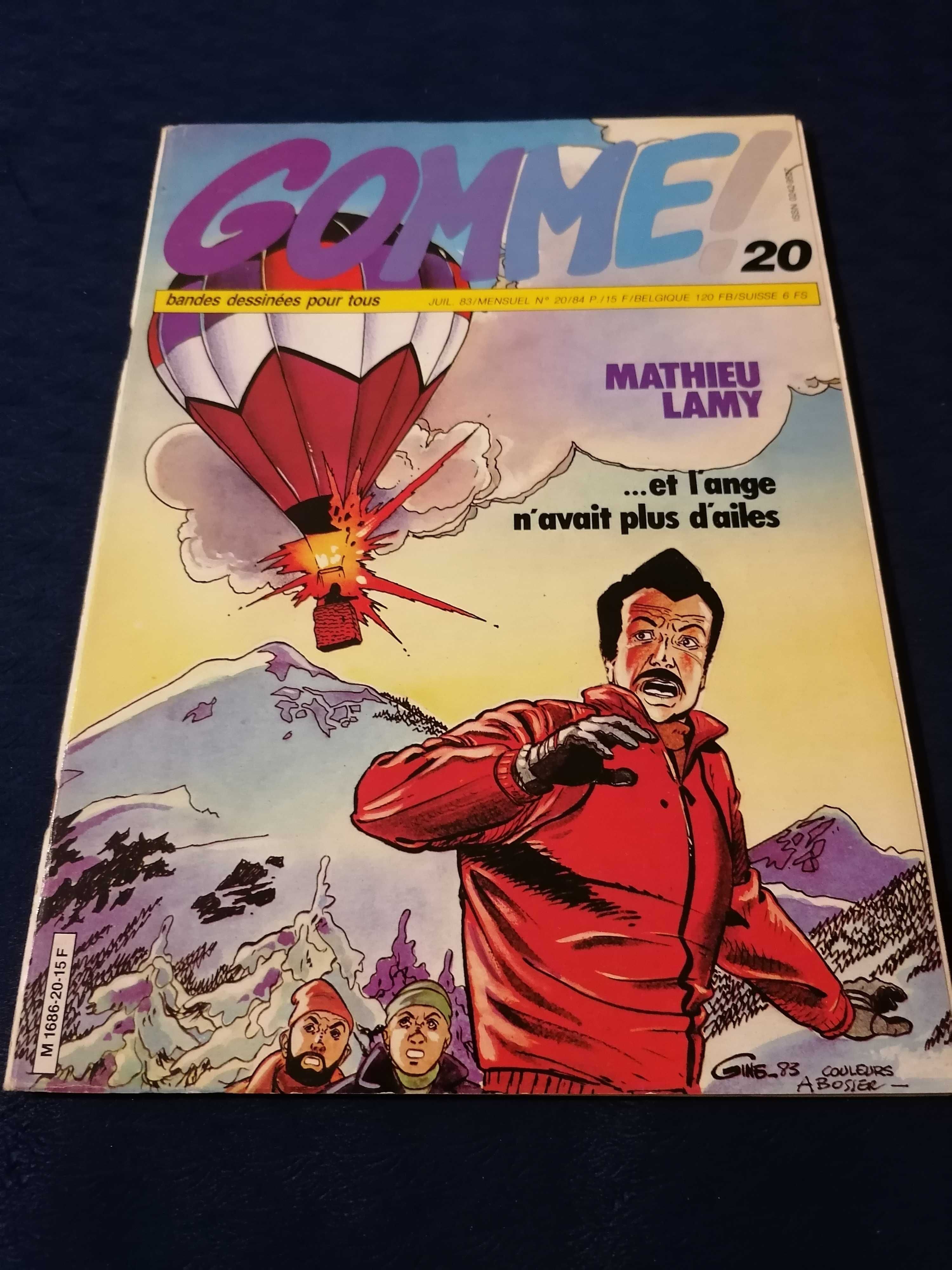 Revista Gomme #20 bandes dessineés pour tous
