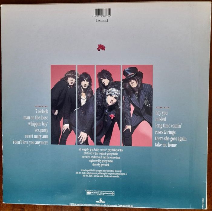 Vinil / Lp - The Quireboys - Álbum A Bit of what you fancy de 1990