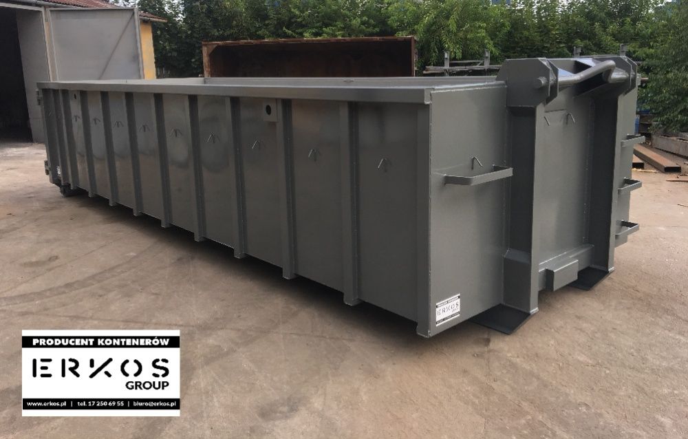 Kontener Hakowy Odpady Złom Recykling KP 12 14 18