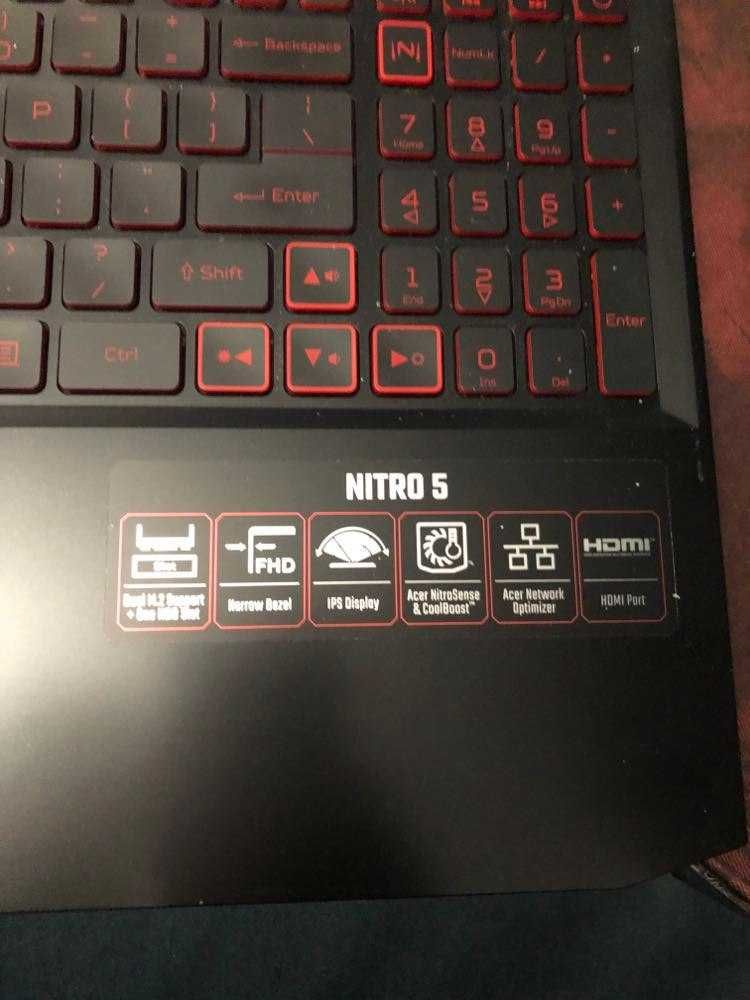 !Laptop gamingowy Acer NITRO 5/coreI5/win11/8gb ram /