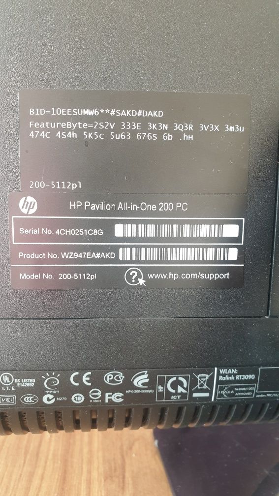 HP all in one + gratis