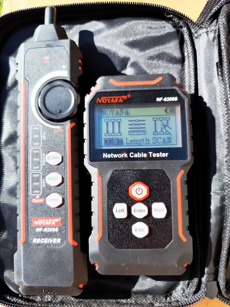 Тестер мережевого кабелю Noyafa NF-8209S