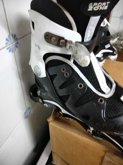 Patins em linha sport zone em bom estado