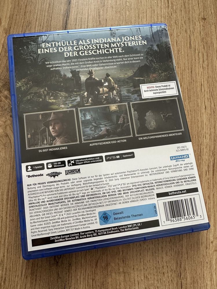 Indiana Jones i Wielki Krąg Playstation 5