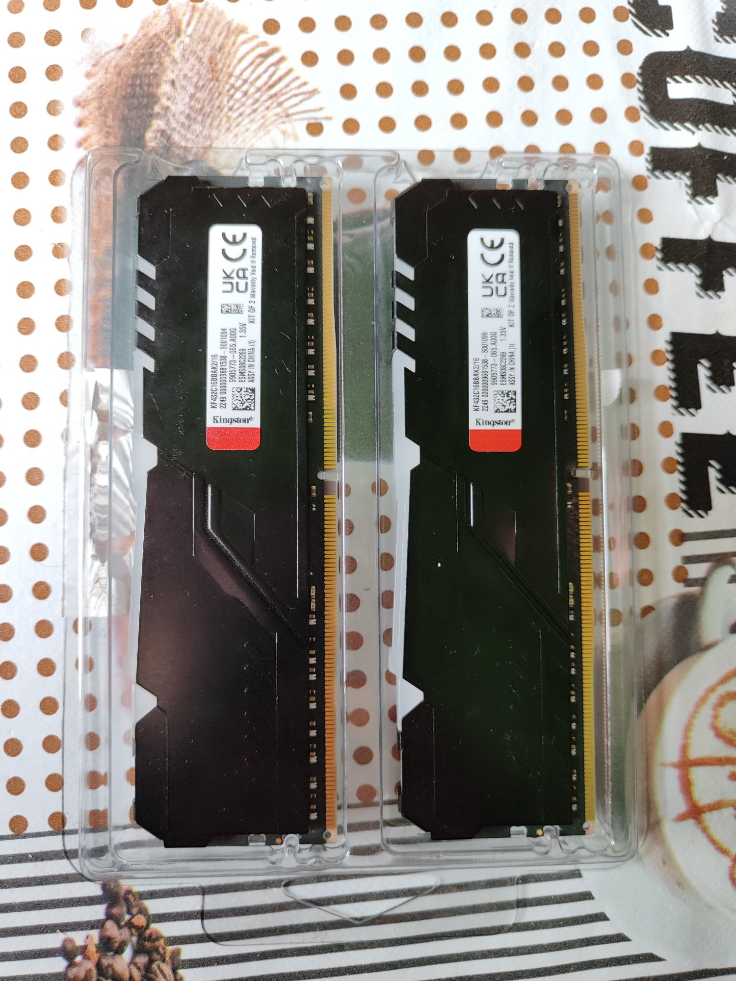 Pamięć ram 2x8gb Kingston fury