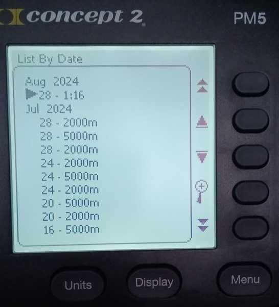 Concept 2 Indoor Rowers Model D - Máquina de Remo com um único dono