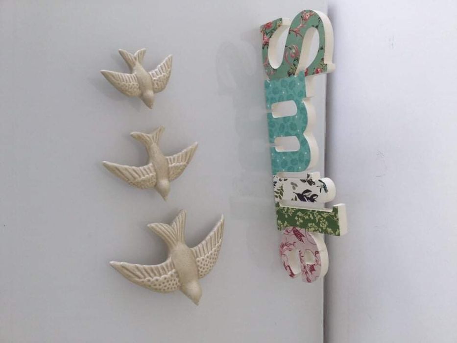 Andorinhas ceramica lindas