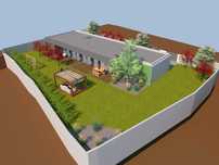 Terreno 970m2 moradia térrea 4 frentes  com projeto