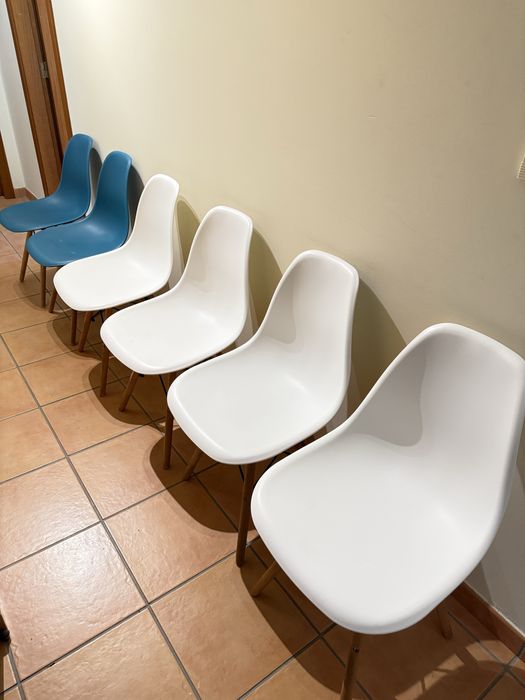 Kit 6 Cadeiras Eiffel