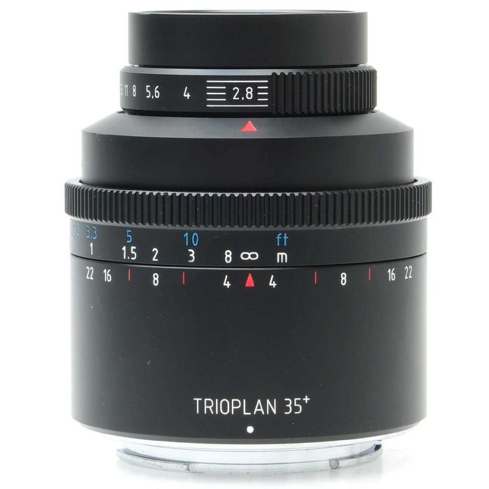 Meyer-Optik-Görlitz Trioplan 35+ f/2.8 Pentax K-mount