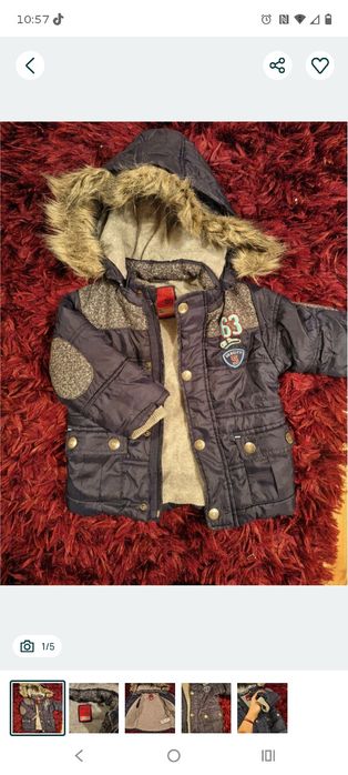 Kurtka dla chłopca 86