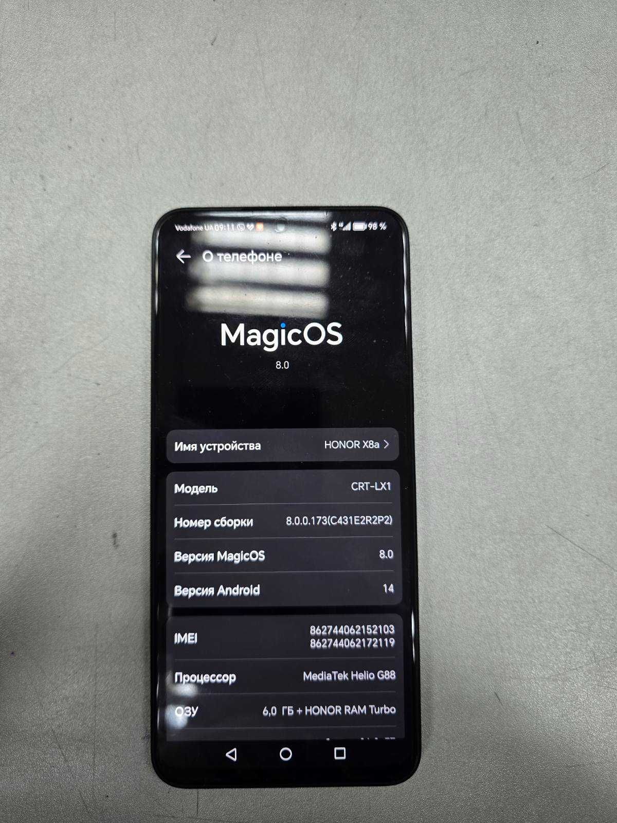 Мобільний телефон Cмартфон Honor X8a