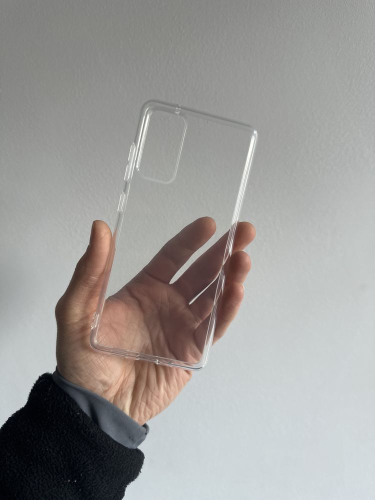 Etui przeźroczyste 2mm + szkło hartowane do samsung s20 fe / s20 lite
