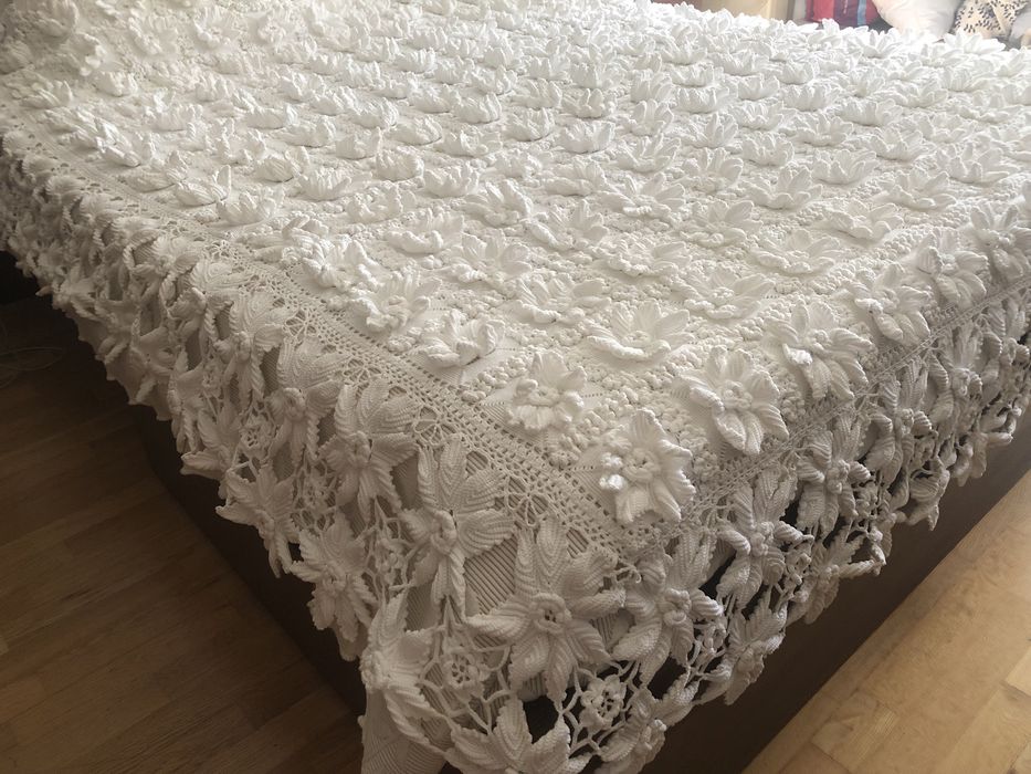 Colcha Antiga de Linha DMC