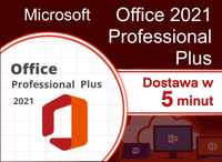 Office 2021 Professional Pro Plus Klucz DOSTAWA 5 MINUT DOŻYWOTNIO