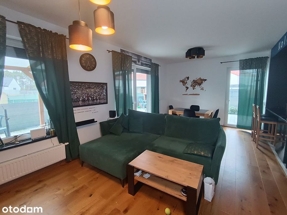 Radzyny - 2 pokoje, gotowe do wprowadzenia, przestronny ogródek