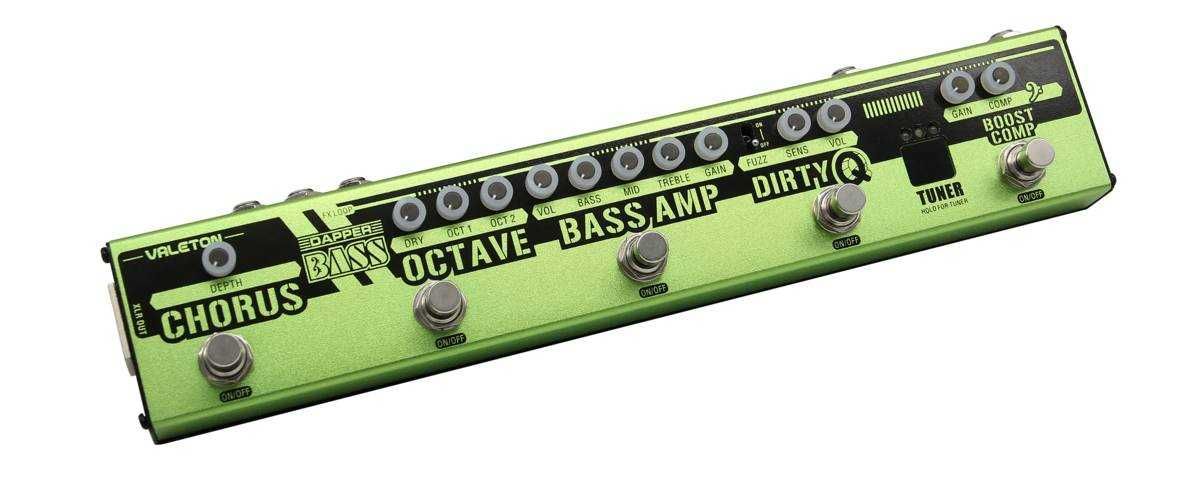 Valeton Dapper Bass multiefekt BASOWY