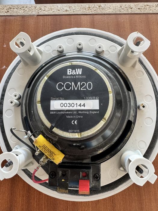 Głośniki sufitowe Bowers & Wilkins CCM20 – komplet 2 szt.