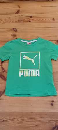 T-shirt zielony Puma