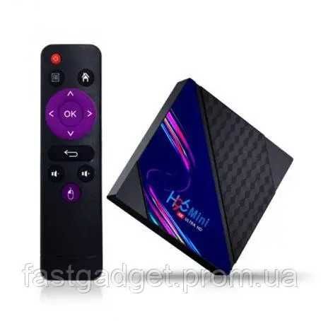 ⫸SmartTV H96 Mini V8 2/16 Android 10 RK3228A box Смарт ТВ